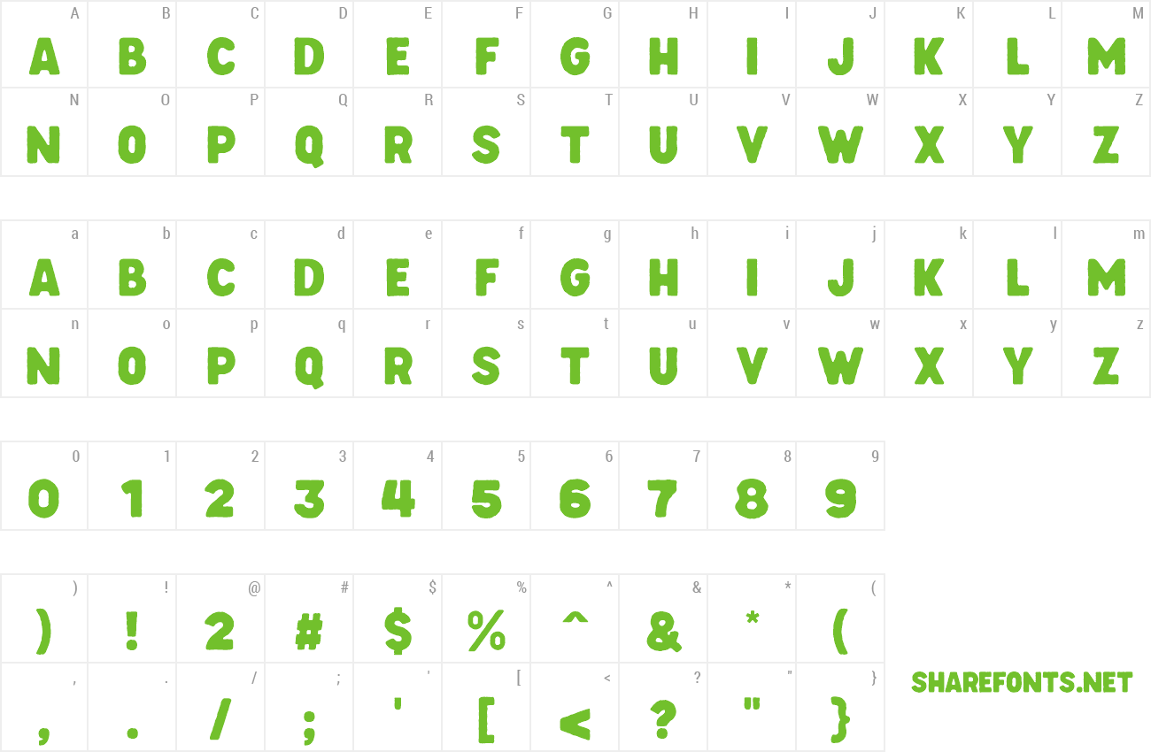 Font Gildsley preview